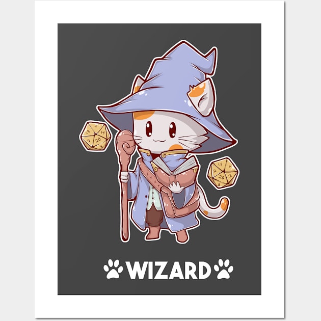 Wizard Paw Text Wall Art by MimicGaming